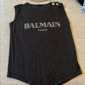 Balmain multicolored muscle tees